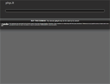 Tablet Screenshot of php.it